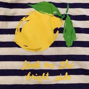 Kate Spade “Look on the Bright Side” Lemon PJs